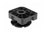 Piedino Livellatore Regolabile Gamba per mobile nero H=50-75 mm | GTV